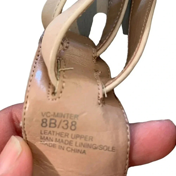 VINCE Camuto Conical studs march down the T-strap of an edgy sandal set - Picture 7 of 7